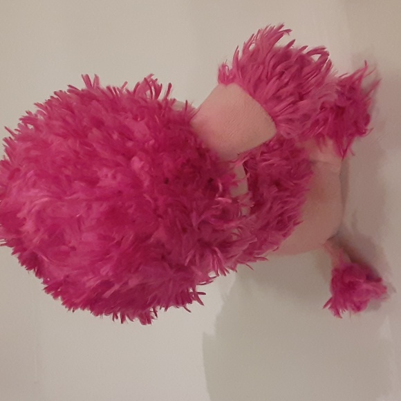 "Patsy" Poodle TY Beanie Boo, 2016, 6", Glittery big eyes, Pink, Poly/Plastic - Picture 4 of 11